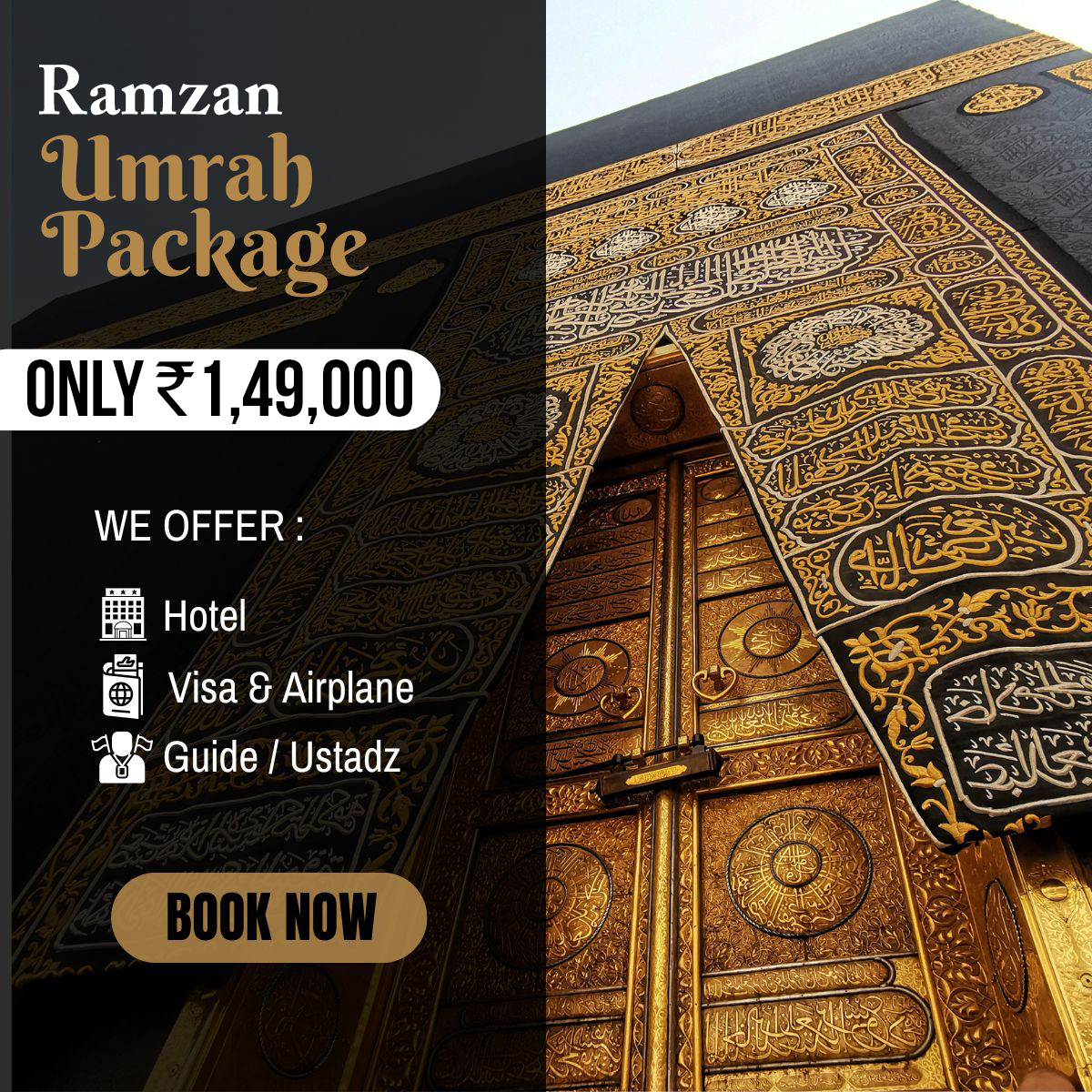 Ramzan Umrah package from kolkata 2025