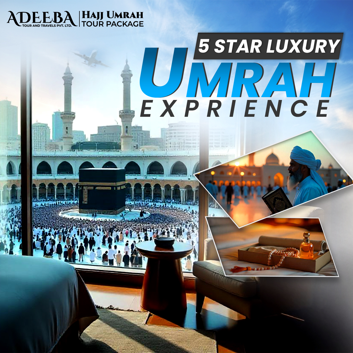 A Glimpse Inside: The 5-Star Hotels That Make Our Luxury Umrah Packages Unforgettable