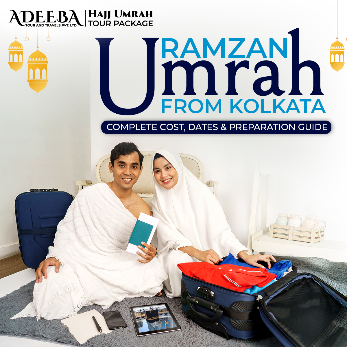 Ramzan Umrah from Kolkata cost and package details
