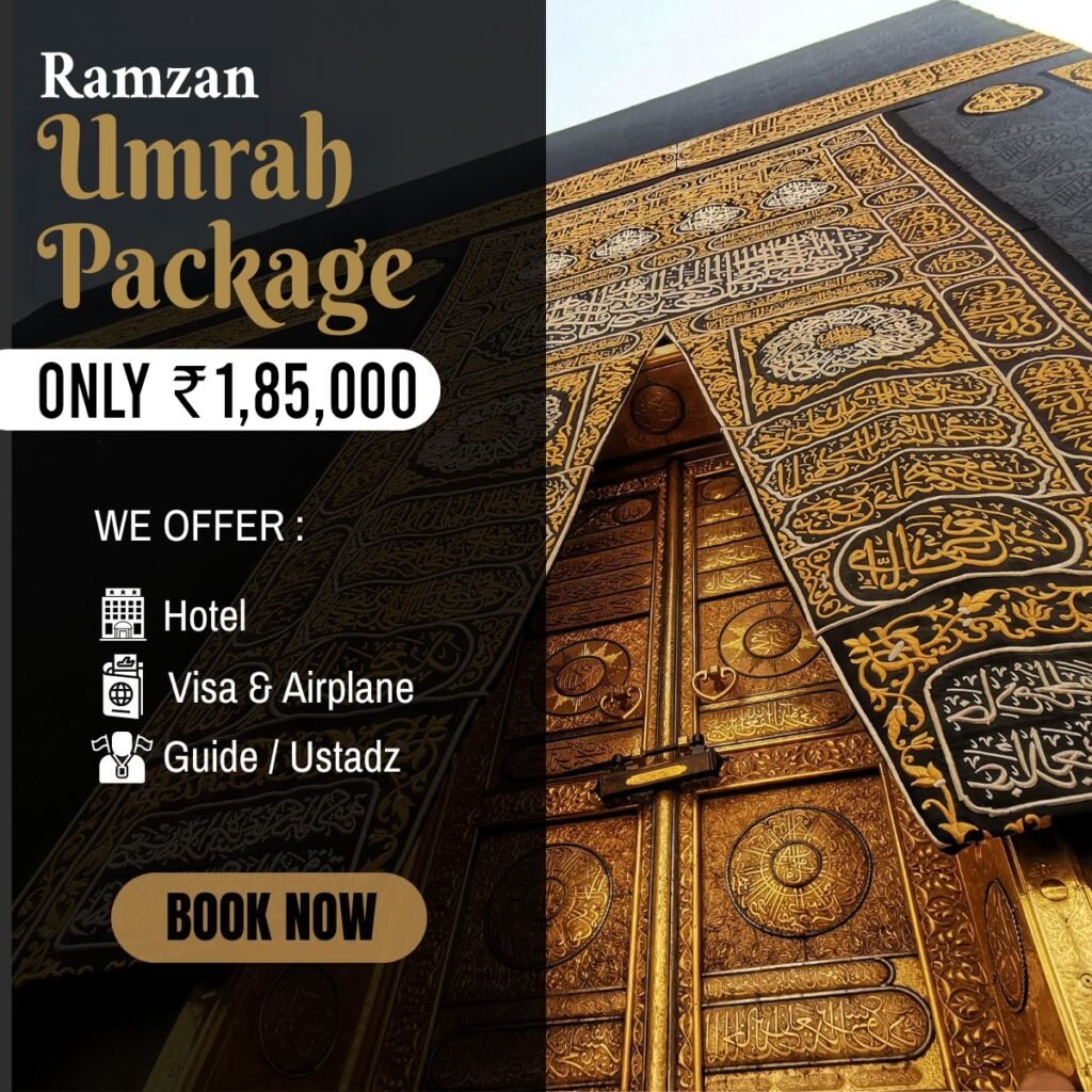 Ramzan Umrah package from Kolkata 2027